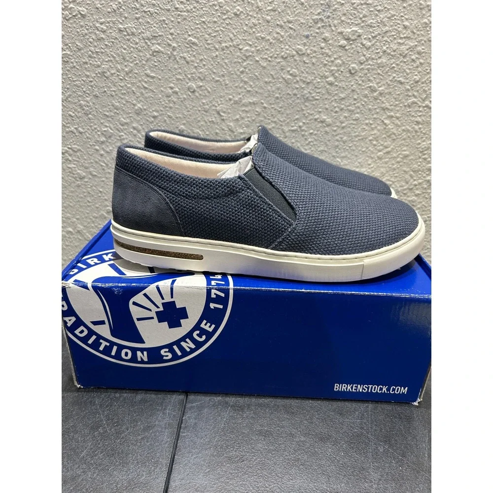 Birkenstock Oswego Textile Suede Midnight Blue EU 41 US M8 L10 Mens